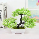 Plantas artificiais árvore de bonsai plantas flores para  decoração hotel, jardim e casa