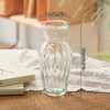 Vaso de vidro esculpido à mão - Plantador hidropônico para decoração de casa/escritório, mini presente
