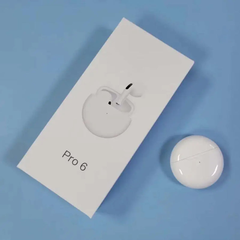 Fone De Ouvido Air Pro 6 Tws Sem Fio Bluetooth 5.0 Mic