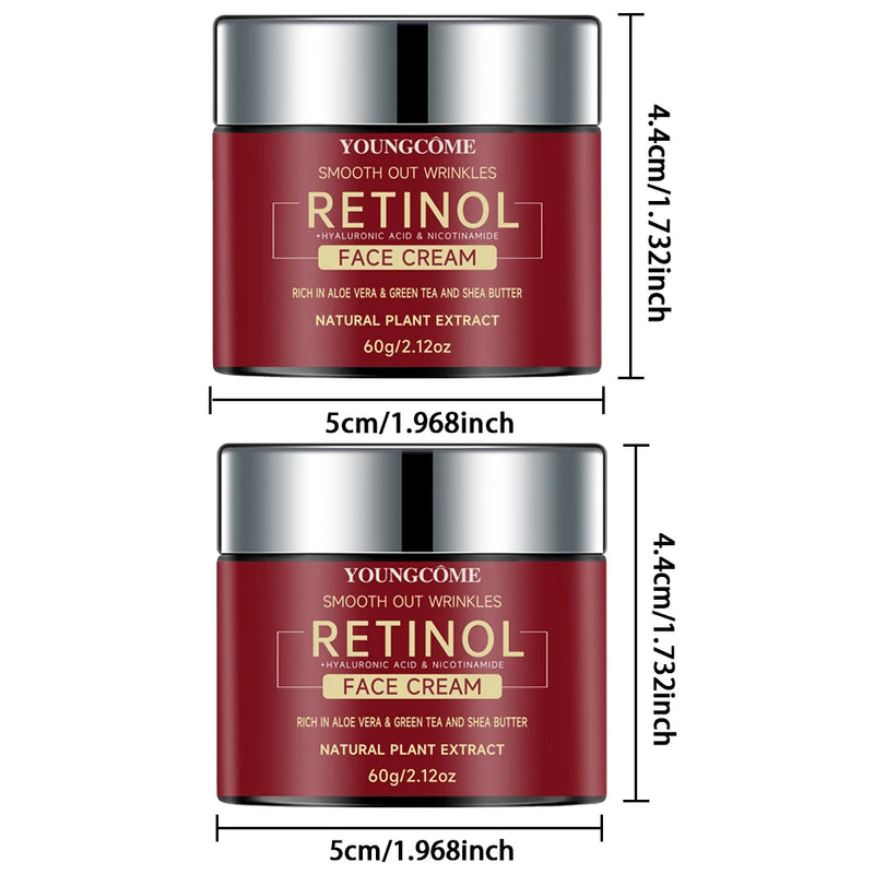 Creme Firmador com Retinol, Reparador e Hidratante e Nutritivo para sua Facial