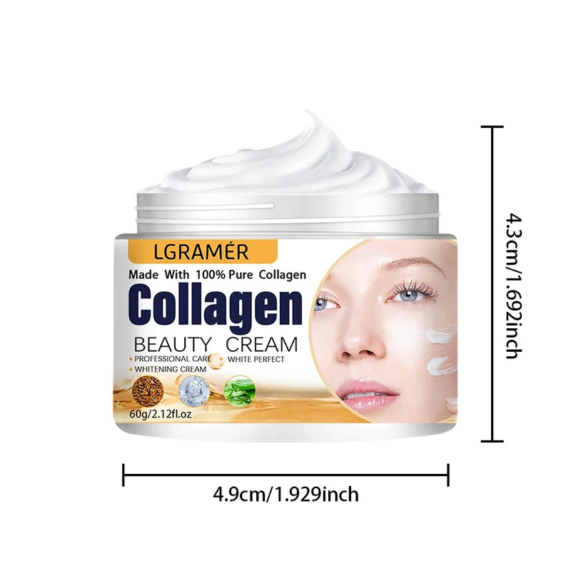 Creme antirrugas,  para os olhos e hidratante facial, antienvelhecimento com colágeno, essência coreana