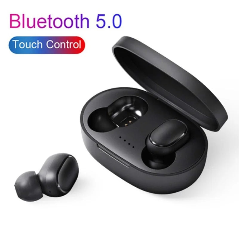 Fone de ouvido sem fio A6S TWS original, via Bluetooth, esportivos, estéreo,  Xiaomi, Huawei, iPhone