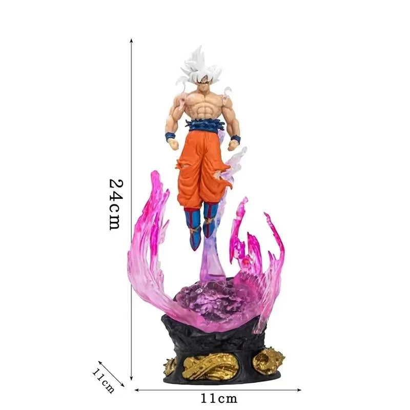 Figura de Dragon Ball de 25 cm, de Goku no Instinto Superior, Modelo de PVC, boneco de Decoração de Quarto,