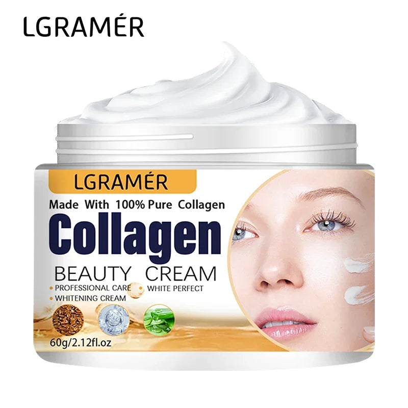 Creme antirrugas,  para os olhos e hidratante facial, antienvelhecimento com colágeno, essência coreana