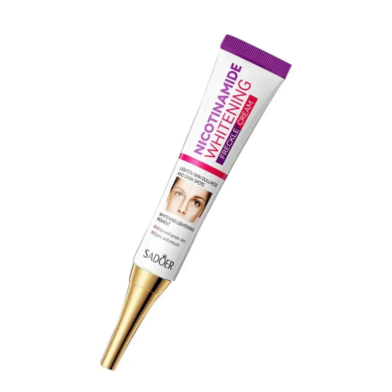 Creme Clareador Facial e Removedor de Sardas ,e Hidratante com Nicotinamida  para Manchas Escuras